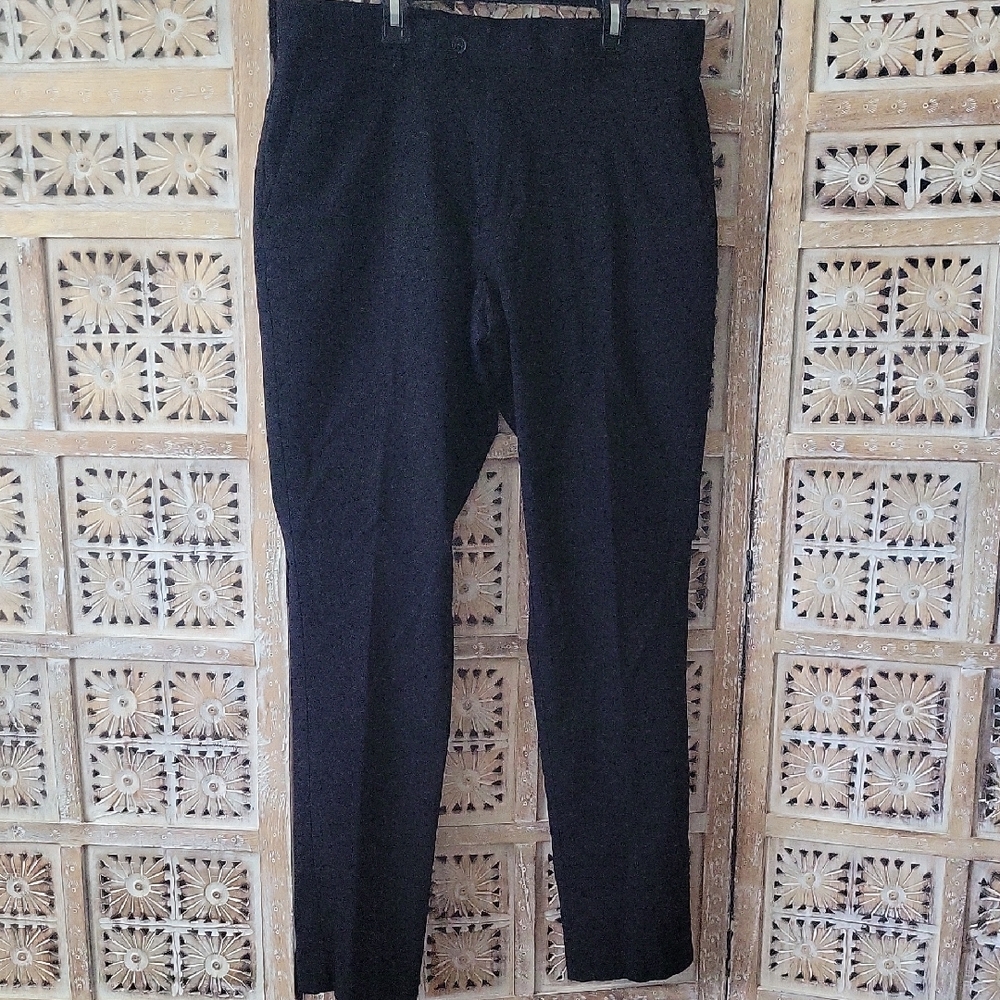 Apt. 9 Black Premier Flex Performance Slim Fit Pants 33x32